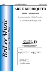 Arre Borriquito Two-Part choral sheet music cover
